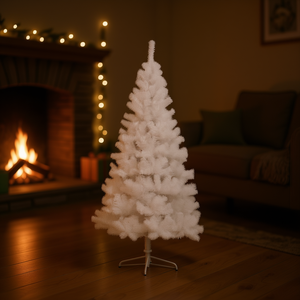 Artificial Christmas Tree 1200T White Pine Indoor Standing Bendable Branch No Light Iron Wire Pvc - Product Image 2
