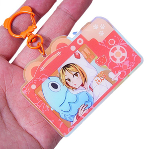 Spot Wholesale Acrylic <b>Keychains</b> Creative <b>Anime</b> Merchandise Pendants Transparent Acrylic Decoration Accessories - Product Image 2