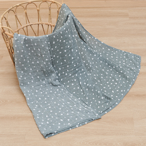 Coperta per Neonati Kangobay 120x110cm, Doppio Strato in Cotone e Bambù, Stampa Serigrafica, Fascia Avvolgente per Neonati, Asciugamano da Bagno - Product Image 4