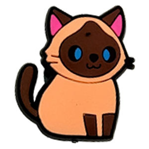 2025 New Cartoon Cute Pet Cat <b>Silicone</b> PVC <b>Beads</b> Soft Rubber Shoe Buckles for DIY Handmade Materials Shoe Flower Accessories - Product Image 6