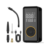 Compresseur d'air portable, gonfleur de pneus électrique sans fil, mini pompe à air pour voiture, gonfleur rechargeable 150 PSI pour pneus de voiture