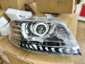 ไฟหน้า LED Chevrolet Aveo Activo แบบกำหนดเองจากโรงงาน พร้อมไฟเลี้ยวแบบไดนามิก ไฟเดย์ไลท์แบบลูก<span class=keywords><strong>ศร</strong></span> และเลนส์แบบ Bi-Lens - Product Image 6