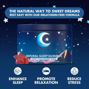 Gomitas para Dormir Naturales OEM ODM, Sin Melatonina, Certificado Halal, Reducen <span class=keywords><strong>el</strong></span> Estrés, Mejoran <span class=keywords><strong>el</strong></span> Sueño, Promueven la Relajación, Gomitas para un Sueño Profundo - Product Image 2