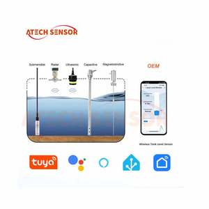 Atech AT201Z Tuya APP High Accuracy <strong>Ultrasonic</strong> Liquid <strong>Level</strong> Transmitter Gauge Smart Home Products <strong>Water</strong> Tank <strong>Level</strong> <strong>Sensor</strong> - Product Image 4
