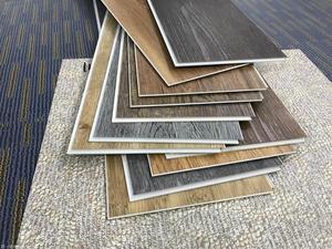 Groothandel Fabriek Prijs Hout Kunststof Composiet Dek Massief Pvc Plank Luxe Vinyl Plastic Vloeren Pisos Spc Vloeren