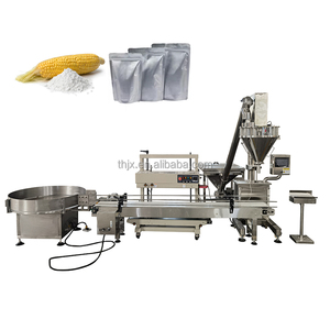 Túi Và Lon 100G 500G 1000G 2000G Vít Khoan Phụ Định Lượng Khô Tốt Gia Vị Cà Phê Bột Bột Đóng Gói Điền Niêm Phong Máy - Product Image 1
