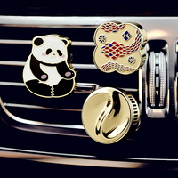 Diffuseur de parfum pour voiture personnalisé avec logo, clip de ventilation solide, désodorisant automobile sur mesure