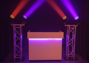 Structure de scène en aluminium durable pour éclairage de DJ, totem lumineux, support de truss pour fêtes, mariages, spectacles en direct - Product Image 5