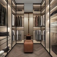 Armoire sur mesure en bois massif haut de gamme pour villa, dressing, rangement de chambre, usage scolaire, anti-humidité, écologique