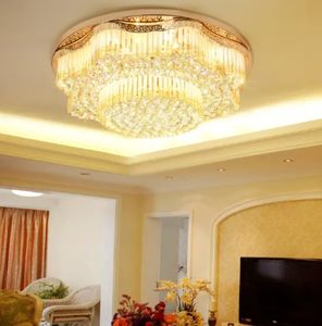 Lámpara colgante de araña redonda de lujo, bola de cristal de lujo, luz de techo led para el hogar - Product Image 3