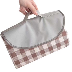 Alfombra <span class=keywords><strong>de</strong></span> <span class=keywords><strong>playa</strong></span> antiarena portátil personalizada para exteriores, impermeable, para acampar, senderismo, parque, patio, <span class=keywords><strong>manta</strong></span> ligera y plegable para pícnic - Product Image 3