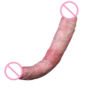 Produit Nouveauté Adulte pour Couples : Dildo Double en Silicone à Double Extrémité, Design Double Couche, Sensation Réaliste, Doux, Vente Chaude - Product Image 5