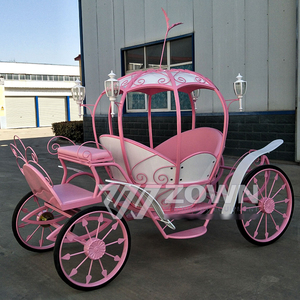 Carruaje Decorativo LED Eléctrico de Princesa Calabaza sin Caballos, Carroza Personalizada para Zoológico, Boda, Parque Temático, Desfile - Product Image 2