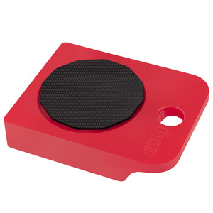 Moving Base For Furniture Beds Refrigerators Cabinets Red Abs Floor Protection 1000g With Round Bore Hole - Product Image 1