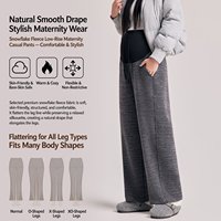 Robe de maternité pour femmes, robe maxi décontractée pour la grossesse, style long et fluide pour femmes enceintes, vêtements de tous les jours, robe maxi de maternité