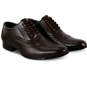 Chaussures Homme en Cuir Marron à Enfiler Légères, Véritables, Style Décontracté et Habillé, Confortables, Coupe Classique, Idéales pour le Travail et le Quotidien - Product Image 2