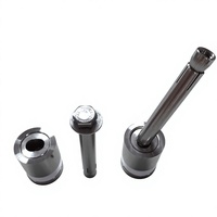 Entretoise réglable en acier inoxydable pour balustrade en verre sans cadre, fixation murale, balcon, escalier, extérieur