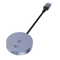 Rallonge Sans Fil HDMI 4K Émetteur et Récepteur HDTV Sans Fil 4K30hz WIFI 2.4G+5G pour Ordinateur Portable Projecteur Téléviseur Moniteur