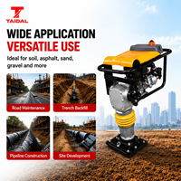 Compacteur vibrant industriel robuste pour la compactation des sols dans la construction routière
