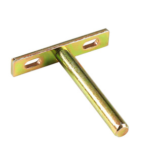 Soporte de Placa Invisible con Recubrimiento HDBS, Soporte en Forma de T, Estructura de Soporte de Hierro de Ángulo Fijo, Piezas Metálicas Estampadas con Recubrimiento de Zinc - Product Image 5