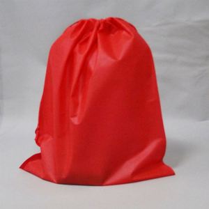Sac à chaussures en tissu non tissé réutilisable, écologique, de marque Meiqiang, personnalisé et pas cher, imprimé en sérigraphie, avec cordon de serrage, pour le rangement - Product Image 2