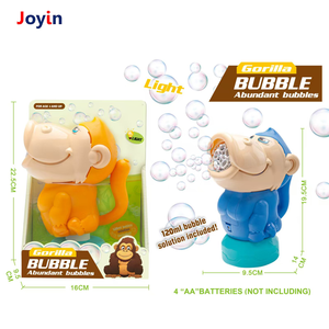 เครื่องทำฟองสบู่รูปกอริลลาสุดน่ารัก ของเล่นเครื่องทำฟองสบู่ไฟฟ้าสำหรับเด็ก เหมาะสำหรับเล่นกลางแจ้ง สวนสาธารณะ งานฉลองวันหยุด - Product Image 4