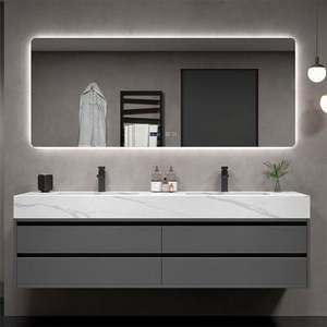 Mueble de Baño Personalizado de Alta Calidad con Panel Superior con Espejo, Incluye Encimera y Lavabo de Cerámica - Product Image 5