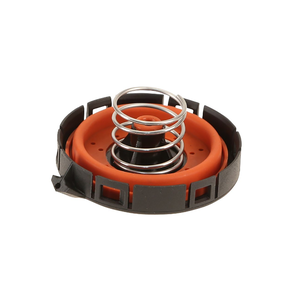 Piezas automotrices de Color naranja y negro, tapa de válvula de escape de coche, tapa de filtro de aceite de Válvula de ventilación de cárter 11127547058 para <span class=keywords><strong>BMW</strong></span> E60 E61 N62 - Product Image 2