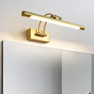 Applique murale LED moderne en aluminium noir pour salle de bain, style européen, éclairage de vanité intérieur - Product Image 3