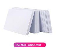 Carte RFID intelligente multi-fréquences NFC ID IC 13,56 MHz 125 kHz imprimable OEM ODM pour contrôle d'accès, serrures d'hôtel et cartes marketing