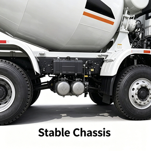 <span class=keywords><strong>Camion</strong></span> malaxeur à béton haute performance anti-usure <span class=keywords><strong>avec</strong></span> <span class=keywords><strong>pompe</strong></span> et moteur, système hydraulique stable pour le transport de ciment en construction urbaine - Product Image 4