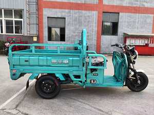 ZonSen Tuk Tuk Électrique <span class=keywords><strong>3</strong></span> <span class=keywords><strong>Roues</strong></span> 60V 72V 1200W Tricycle de Transport Lourd pour Adultes Faible Entretien E-Rickshaw Zongshen - Product Image 4