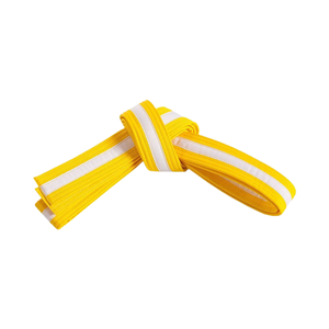 Cinturón de Artes Marciales de Algodón con Rayas Multicolores y Logotipo Personalizado de Alta Calidad, para Karate, Judo, BJJ, Taekwondo, Unisex, Personalizable, OEM - Product Image 1