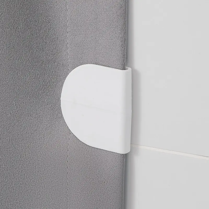 Clip de barra de clip para Cortina de ducha, hebilla de cortina de plástico, soporte de clip para cortina