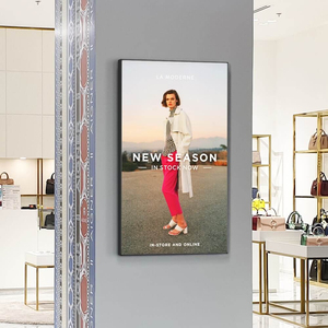 LETINE 15.6 27 32 43 <span class=keywords><strong>55</strong></span> pouces 4k écran de mur vidéo lcd ultra fin pour intérieur vente au détail affichage numérique machine publicitaire - Product Image 5