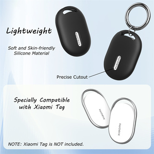Custodia in silicone ultrasottile anti-graffio e anti-smarrimento per <span class=keywords><strong>Xiaomi</strong></span> Smart Tag <span class=keywords><strong>Tracker</strong></span> con portachiavi Smarttag - Product Image 4