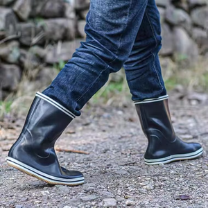 Stivali da pioggia in gomma leggera personalizzabili impermeabili per acqua e acqua mercato agricoltura pesca guading autunno Anti-scivoloso - Product Image 5