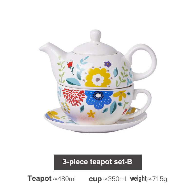 Ensemble théière 3 pièces-B