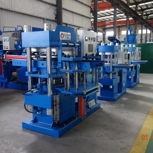 Prensa Vulcanizadora de Caucho para Baldosas Tipo Columna de Alta Eficiencia 400T - Product Image 3