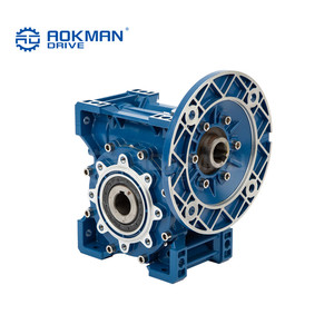 High Torque Foot Mounted Solid Shaft Helical <b>Worm</b> Gearbox for Industrial Automation & Heavy Duty Applications - Product Image 6