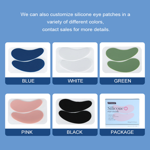 Personnalisable Collagène Or Réutilisable Silicone Sous Les Yeux Masques Feuille <span class=keywords><strong>Patch</strong></span> Gel Insert Acide Hyaluronique Masque - Product Image 2