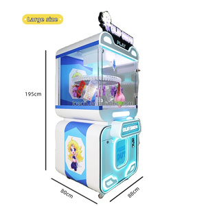 <span class=keywords><strong>Parc</strong></span> d'attractions Nouveau style Distributeur automatique de jouets Prix à pièces Centre commercial Mini pince Grue Machine à poupées Jeux d'arcade à vendre - Product Image 3