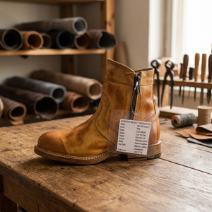 Bottes décontractées pour hommes les plus vendues, en cuir véritable de haute qualité, prix économique, imperméables, légères, avec fermeture éclair, rehaussantes - Product Image 2