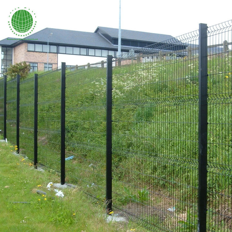 Multifunctional 3D Heat Treated Steel Fence Panel Galvanized Durable ...