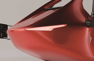 طائرات خفيفة للغاية درون درون كهربائية جديدة EVtol صغيرة خفيفة الوزن على ارتفاعات منخفضة طائرة كهربائية عمودية طائرة صغيرة - Product Image 3