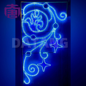 Outdoor LED Christmas Lamp Post <b>Lights</b> Commercial Street Decoration Motif <b>Light</b> for Park Plaza Holiday Landscape Display - Product Image 5