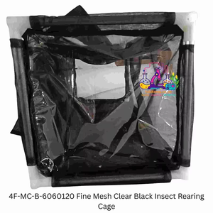 Cage d'élevage d'insectes de laboratoire avec panneau frontal en maille de nylon, personnalisable OEM pour la recherche en entomologie et les applications scientifiques académiques - Product Image 3