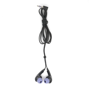 OEM/ODM Auriculares deportivos Auriculares intrauditivos con cable Auriculares para correr Auriculares de aviación con logotipo personalizado - Product Image 2