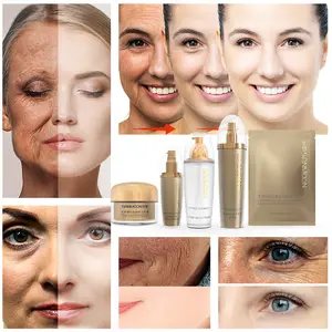Super Restorative Anti Aging Cream And Wrinkles Facial Skin Toner Kit Anti Face Moisturizing Skin Care Set Private Label