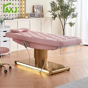 Moderne Elektrische Kosmetikliege für Massagen, Gesichtsbehandlungen und Wimpernverlängerungen im Kosmetiksalon - Product Image 6